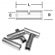 C 1 Stossverbinder blank 